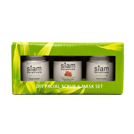 Siam Botanicals DIY Facial Scrub And Mask Set