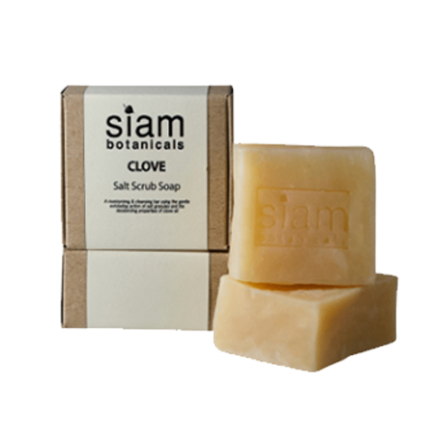 Siam Botanicals Clove Salt Scrub Soap