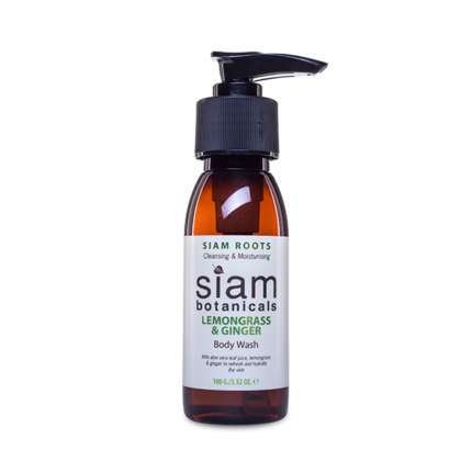 Siam Botanicals Lemongrass and Ginger Body Wash 100g