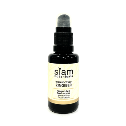 Siam Botanicals Wild Roots of Zingiber Ginger and Lily Frankincense Moisturizing Facial Lotion